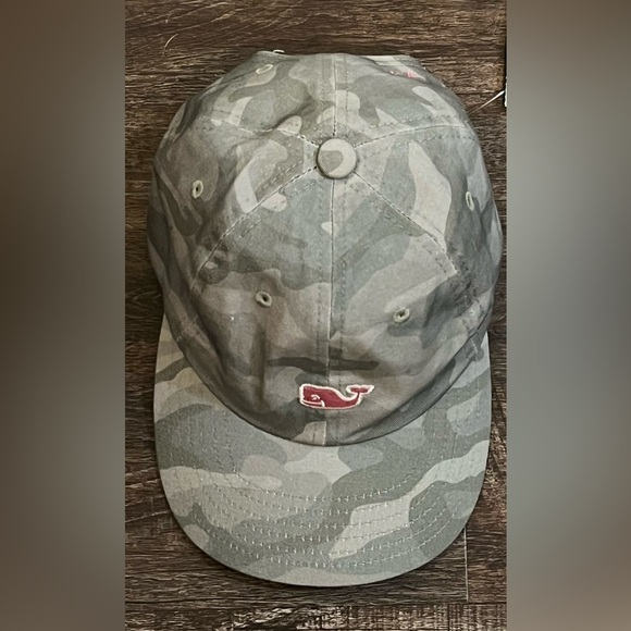 Vineyard Vines Blue Camo Kids Hat - Picture 2 of 5